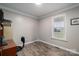 Home office with a desk, chair, and large window at 6751 Lackey Rd, Vale, NC 28168