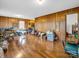 Large bonus room with wood paneling and hardwood floors at 7392 Reeps Grove Church Rd, Vale, NC 28168