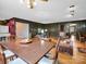 Bright dining room with hardwood floors and ample seating at 7392 Reeps Grove Church Rd, Vale, NC 28168