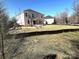 Expansive backyard shows new construction home with room to personalize the outdoor living space at 9957 Cask Way, Huntersville, NC 28078