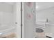 Clean bathroom with bathtub and view into a Bedroom at 1037 Tobin Dr, Fort Mill, SC 29715