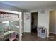 bedroom featuring a loft bed, closet, and built-in shelving at 108 Greenview Dr, Kannapolis, NC 28081