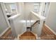 Modern staircase connecting the floors of the home at 114 E 5Th Ave, Gastonia, NC 28052