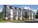 Modern townhouses with attractive landscaping and convenient parking at 1140 Evergreen View Ln # 17, Charlotte, NC 28212