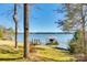 Private covered dock on the lake at 1221 Brunson Rd, Fort Lawn, SC 29714