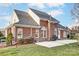 Brick home with large backyard and patio at 129 Bald Cypress Ln, Mooresville, NC 28115