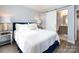 Comfortable main bedroom with ensuite bathroom at 1509 Briar Creek Rd # B, Charlotte, NC 28205