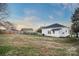 Large backyard with a partially visible house at 203 Linwood Rd, Kings Mountain, NC 28086