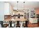 Modern kitchen with granite countertops and custom cabinetry at 2610 Lucy Short Cut Rd, Marshville, NC 28103