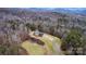 Aerial view of house and property, wooded area at 277 Archie Mountain Ln, Taylorsville, NC 28681