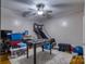 Playroom with foosball table, basketball game, and ample storage at 4105 South Fork Ave, Hickory, NC 28602