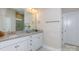 Double vanity bathroom with granite countertop at 7673 Bainbridge Rd, Sherrills Ford, NC 28673