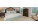 Spacious bedroom with king-size bed and large windows at 7673 Bainbridge Rd, Sherrills Ford, NC 28673