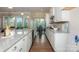 Modern kitchen with white cabinets and granite countertops at 7673 Bainbridge Rd, Sherrills Ford, NC 28673