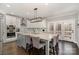 Modern kitchen with stainless steel appliances and large island at 7734 Garnkirk Dr, Huntersville, NC 28078