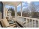 Relaxing screened porch overlooking pool and backyard at 7734 Garnkirk Dr, Huntersville, NC 28078