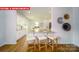 Modern kitchen featuring a breakfast bar with seating and stainless steel appliances at 11127 Cardinal Creek Ave, Charlotte, NC 28215
