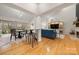 Spacious living room with high ceilings, hardwood floors, and an open layout perfect for entertaining at 204 Riverview Ter, Lake Wylie, SC 29710