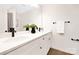 Modern bathroom with double vanity and updated fixtures at 2113 Gemway Dr, Charlotte, NC 28216