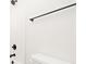 Bathroom with shower and tub, black fixtures at 2113 Gemway Dr, Charlotte, NC 28216
