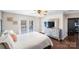 Comfortable bedroom with hardwood floors and plenty of closet space at 217 E Old Highway 74 Hwy # 4, Monroe, NC 28112