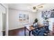 Bright home office with large window and wood floors at 217 E Old Highway 74 Hwy # 4, Monroe, NC 28112