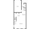 Two-story home floor plan, showcasing a garage, kitchen, living room, and multiple bedrooms at 241 Century Dr, Salisbury, NC 28147