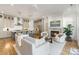 Bright living room with fireplace and hardwood floors at 4115 Nolen Creek Ave, Charlotte, NC 28209