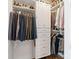 Custom and closet with ample hanging and shelf space at 4115 Nolen Creek Ave, Charlotte, NC 28209