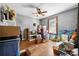 Bedroom with various items and a ceiling fan at 4345 Fish Pond Rd, Salisbury, NC 28146