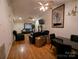 Spacious living room with hardwood floors and high ceiling at 5001 Roseboro Ct # D, Lowell, NC 28098