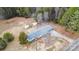 Aerial view of a home and yard at 5020 Foster Rd, Cleveland, NC 27013