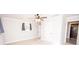 Bedroom featuring a ceiling fan, carpet flooring, and a large window at 5020 Foster Rd, Cleveland, NC 27013
