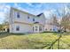 House with backyard, patio, and partial view of other houses at 8436 Dawson Ln, Locust, NC 28097