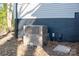 Exterior shot of the York HVAC unit on side of the home at 2504 S Cannon Blvd, Kannapolis, NC 28083