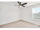 Bedroom with window and ceiling fan at 3025 Swallowtail Ln, Kannapolis, NC 28083
