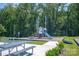 Community playground with slides and picnic tables nearby at 3266 Maple Ridge Dr, Gastonia, NC 28052