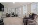 Bright home office features built-in shelving and window seating at 408 Elizabeth St, Gastonia, NC 28054