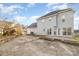 Rear view of house, showing patio and deck at 5110 Osage Cir, Charlotte, NC 28269