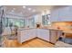 Bright kitchen with granite countertops and stainless steel appliances at 92 Heritage Dr, Clover, SC 29710