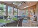 Relaxing sunroom with plenty of natural light and outdoor views at 92 Heritage Dr, Clover, SC 29710