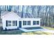 Newly constructed house with white siding and black shutters at 115 Venus Ave, Gastonia, NC 28052