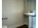 Modern pedestal sink and updated fixtures at 1225 E 34Th St # Csw0419, Charlotte, NC 28205