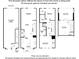 Two-story floor plan featuring 2-car garage, 2 bedrooms, and roof terrace at 1225 E 34Th St # Csw0419, Charlotte, NC 28205