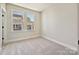 This bedroom has two windows, offering ample natural light at 1227 E 34Th St # Csw0420, Charlotte, NC 28205