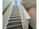 Modern staircase featuring neutral paint and wood stairs at 1229 E 34Th St # Csw0421, Charlotte, NC 28205