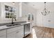Beautiful kitchen featuring stainless steel appliances, granite countertops, and white cabinets at 1235 Ebinport Rd, Rock Hill, SC 29732