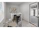 Bright home office with open view to garage at 3116 Butler Hill Dr, Matthews, NC 28105