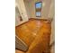 Simple bedroom with wood flooring, closet, and window at 34&20 Shorty Miller Rd, Taylorsville, NC 28681