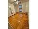 Bright bedroom featuring wood floors and ample closet space at 34&20 Shorty Miller Rd, Taylorsville, NC 28681